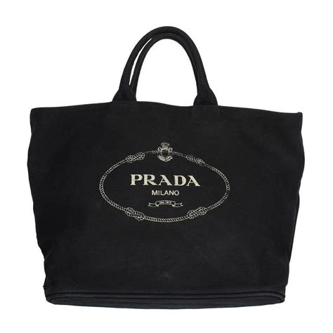 prada canvas tote replica|prada canvas tote large.